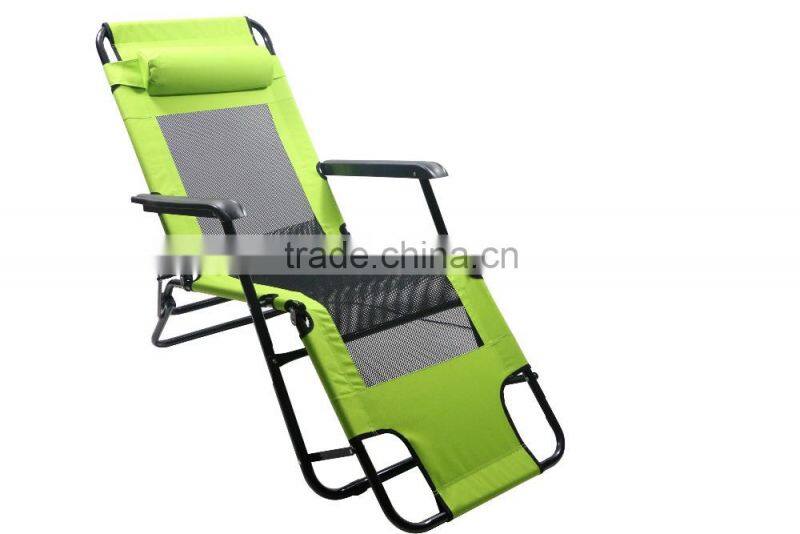 Popular Folding used beach chair portable net recliner chair