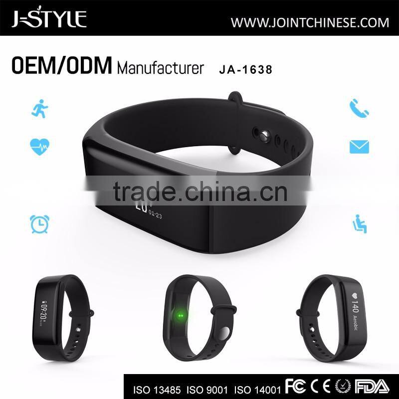 2016 fitness wireless activity heart rate tracker compatible with Android and IOS