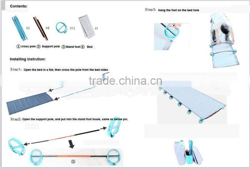 New Lightweight Outdoor Folding Signal Bed