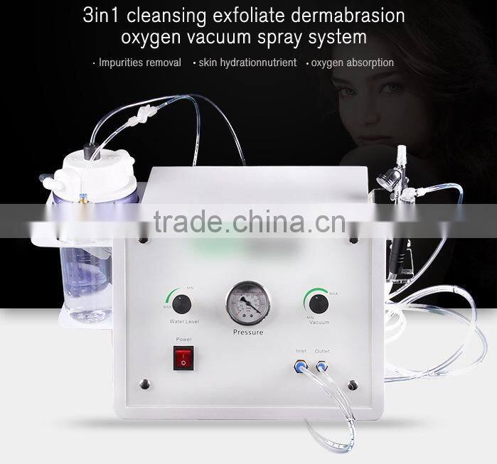 Laptop multi-functional diamond peeling dermabrasion machine