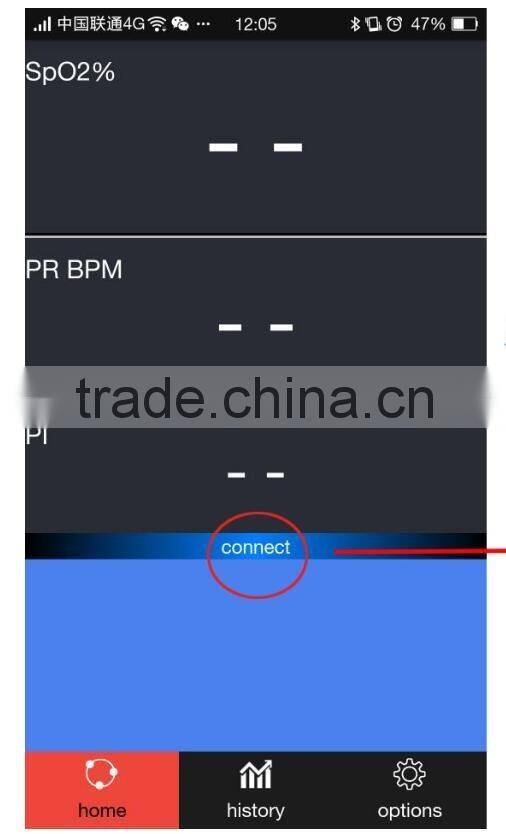 New Finger Pulse Oximeter Bluetooth Oximetro de dedo Blood Oxygen Saturation Oximetro for Health Care