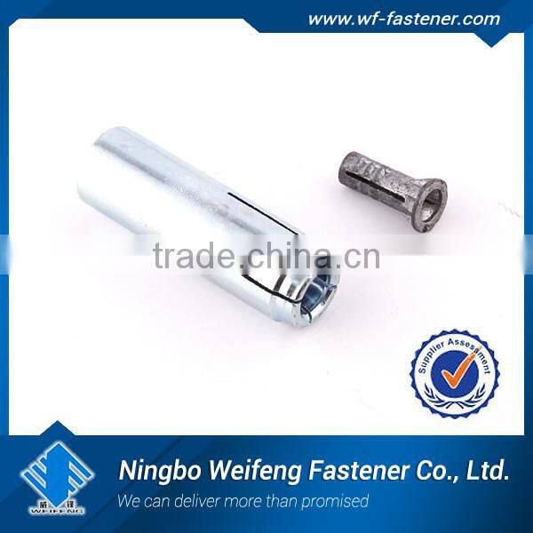 drop in anchor with plug, bullet anchor