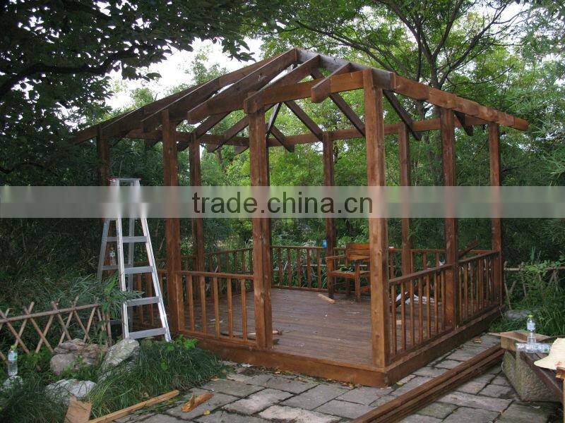 Antique Design Wooden Gazebo for Sale