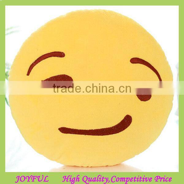 New soft pp cotton custom whatsapp emoji pillow