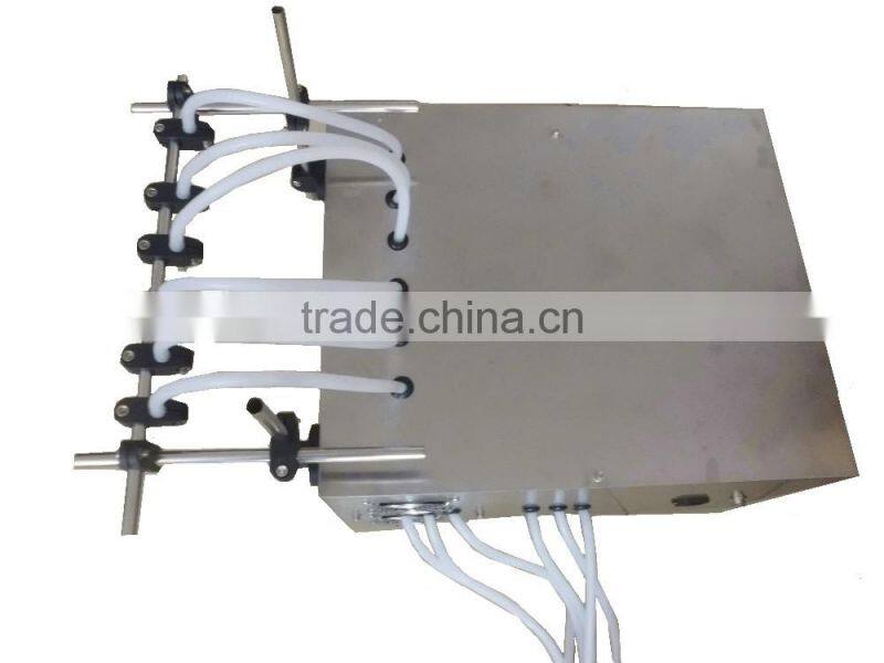 Electric High accuracy Small Dose 2ml 6 nozzles Coconut Oil Filling machine