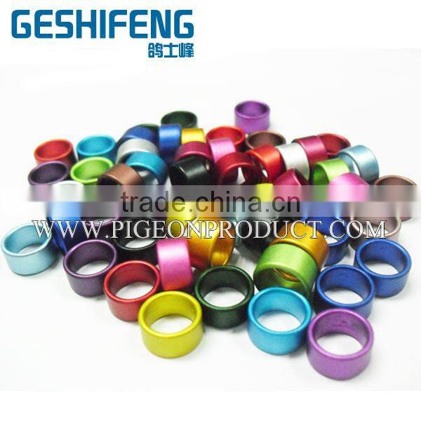 2015 new alumiium can prinr your name pigeon ring,bird ring 5mm