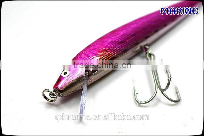 7" Minnow Bait Fishing Lures With Treble Hooks