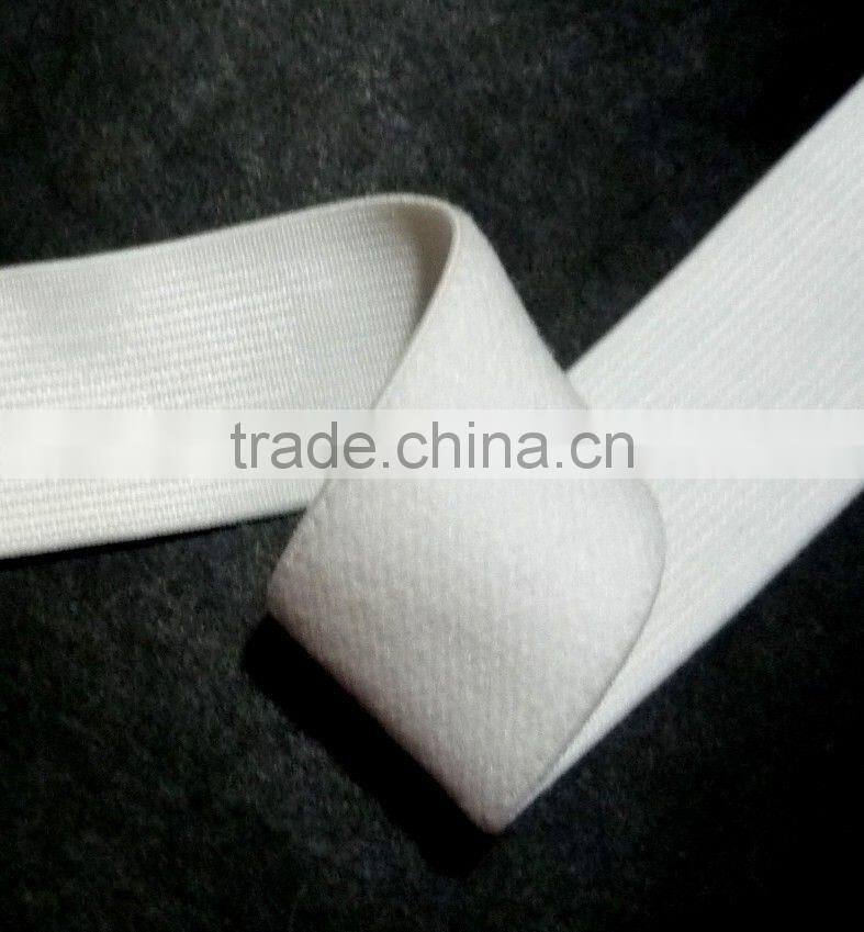 Coral Red/ Red/ Orchid / White/ Black ect Felt Surface Elastic Band