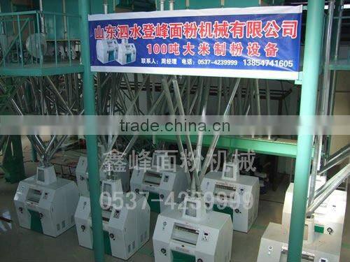 100t wheat flour roller mill complete plant