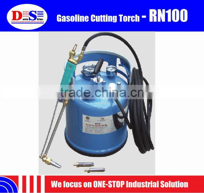 RN100 - Cutting Thickness 30~300mm - Revolution Design - Gasoline + Oxygen - 80% cost saving - Gasoline Cutting Torch