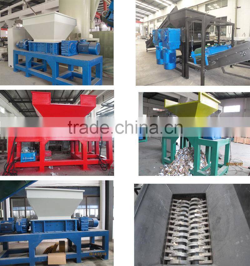 High quality single shaft plastic shredder machine