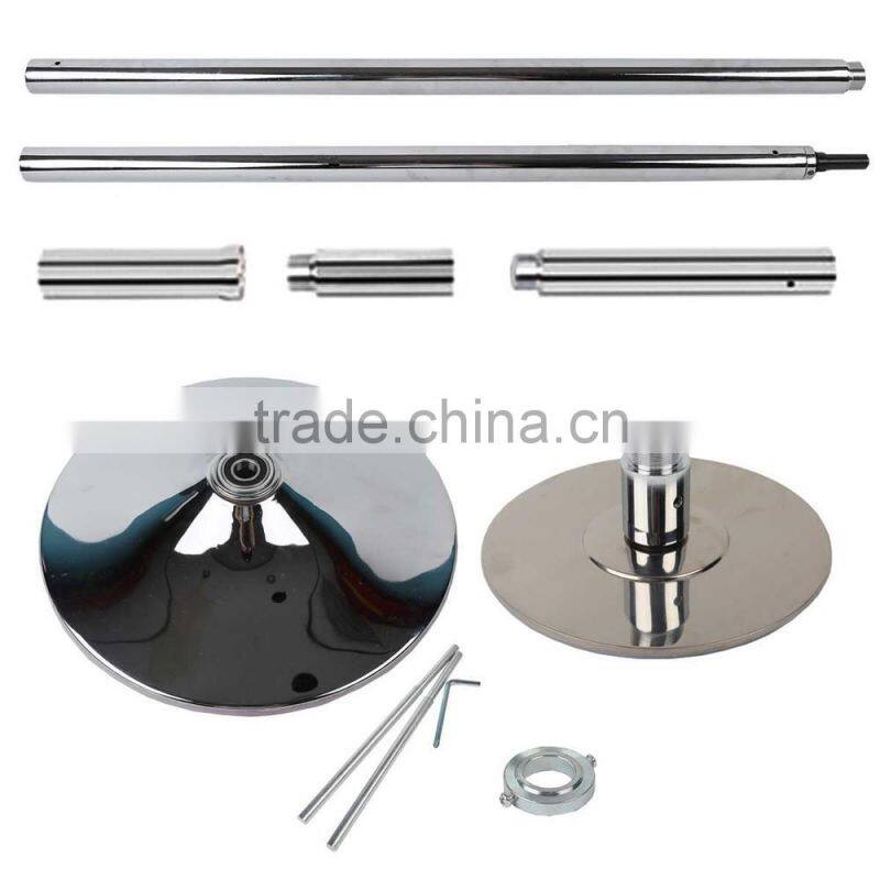 New 45mm Portable Stripper Fitness Exercise Dance Strip Spinning Pole