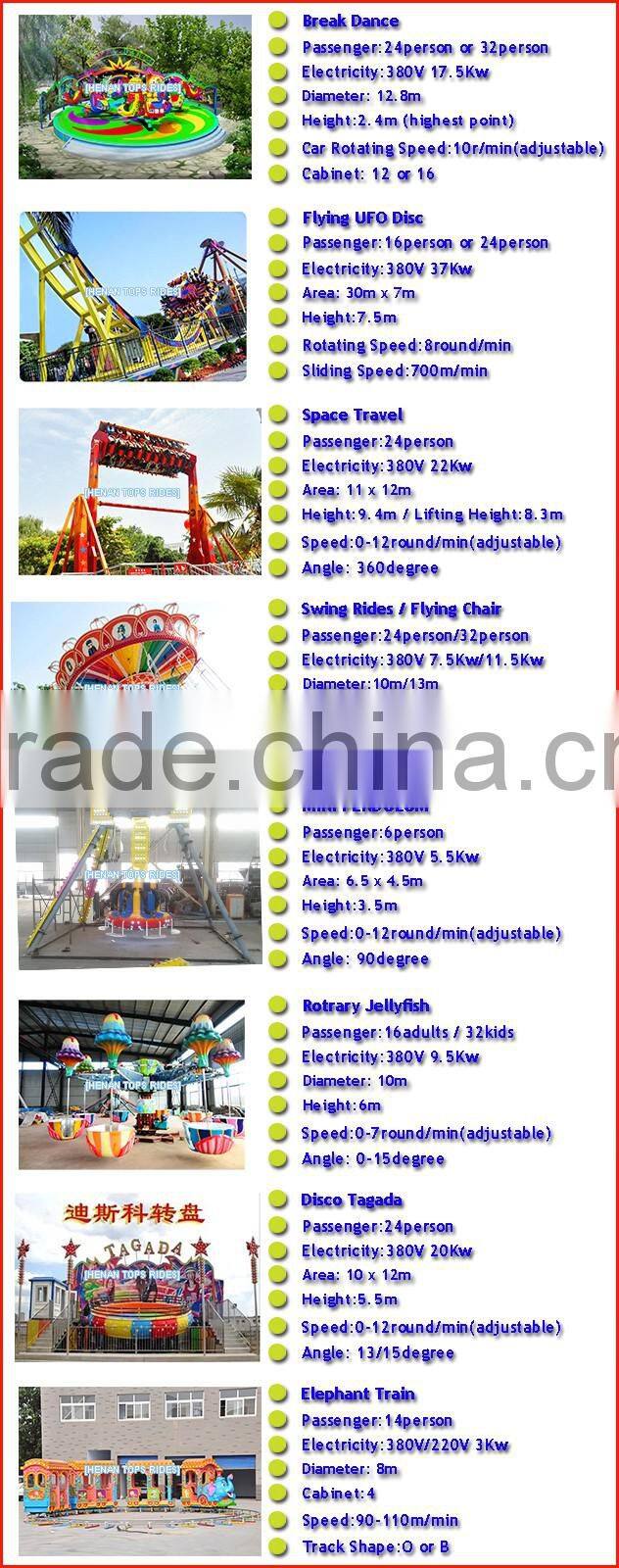 Mini Free Fall Tower Sky Drop Frog Hopper Rides