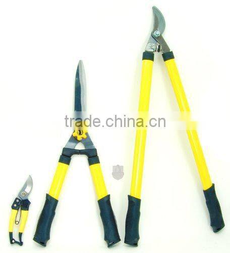 3-Piece Ratchet Pruner Set for Lawn and Garden