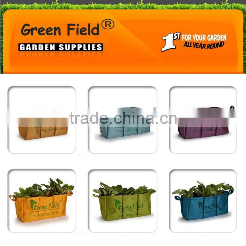 Polyester planter grow bag,garden flower planter grow bag