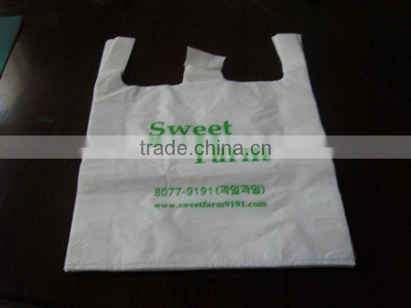T-shirt plastic bags packing bag