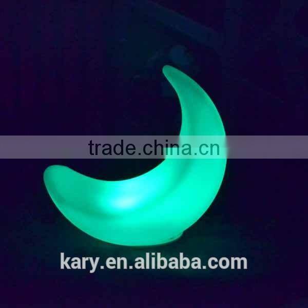 Rechargeable Ramadan Moon Shape Light LED Table Lamp Ramadan Lantern