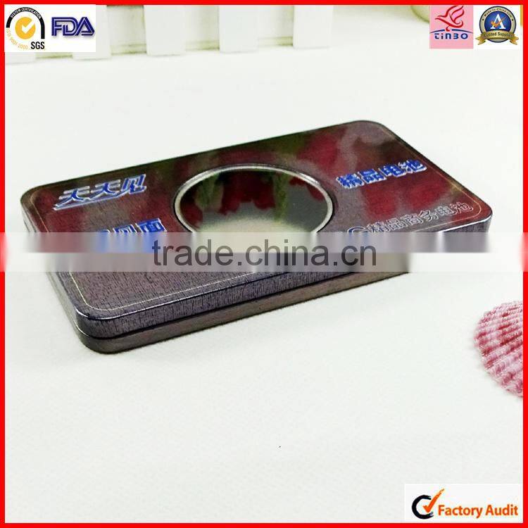 factory price rectangular tins for battery
