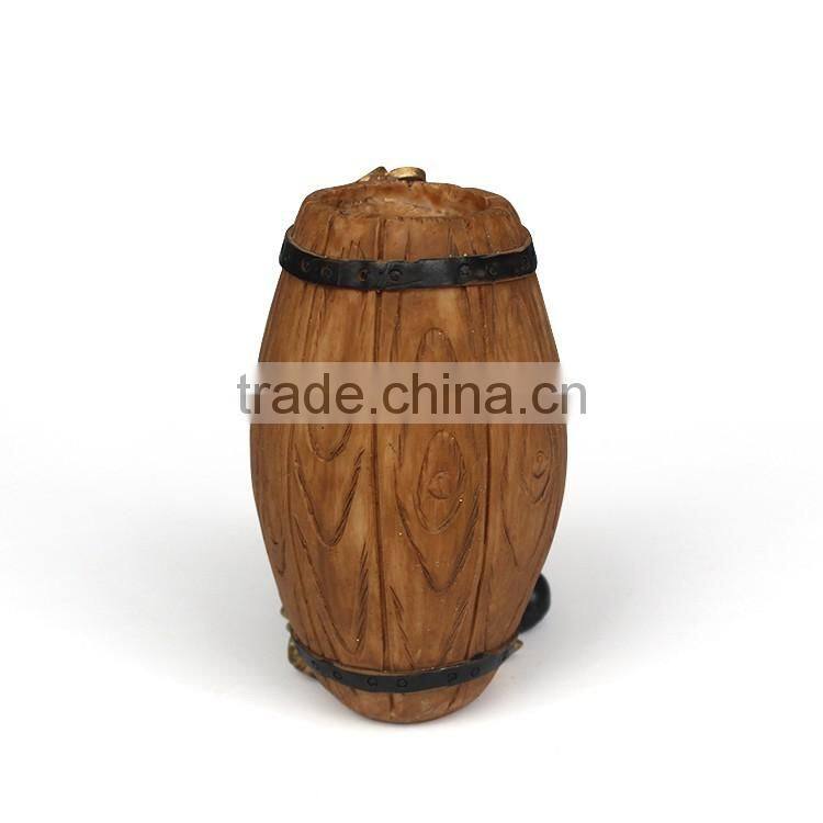 Handmade desk wooden pen holder