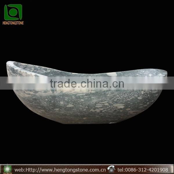 Natural Stone Freestanding Oval Bathtub for Sale