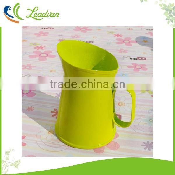 Cheap table centerpiece decorative metal plant pots indoor