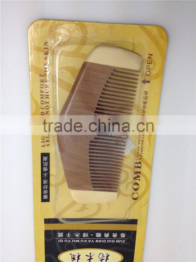 100% Nature Nanmu Wooden Combs 18*5