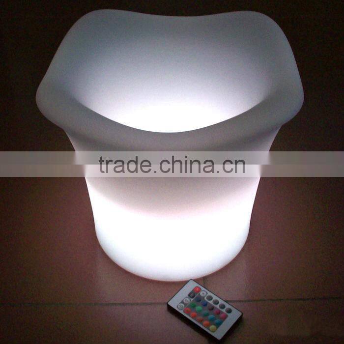 LED Light Wine Cooler