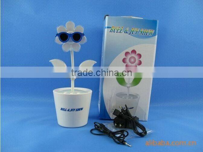 Electric Lightening Dancing Flower Speaker Smart Music Flower Color Changeable Dancing Flower Speaker