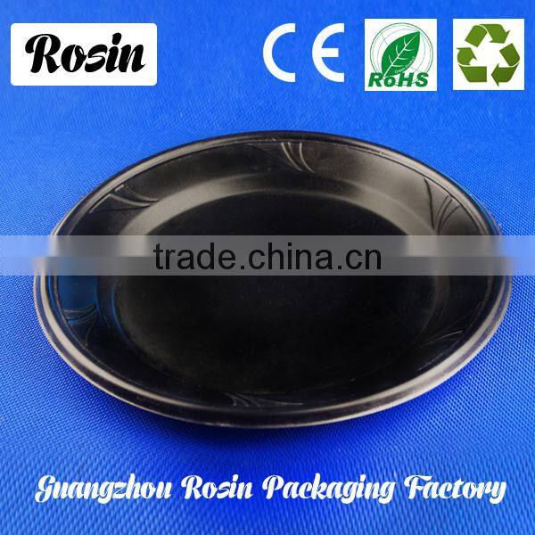 White Black Airline Fast Food Disposable Frozen Ovenable Cpet Meal Tray