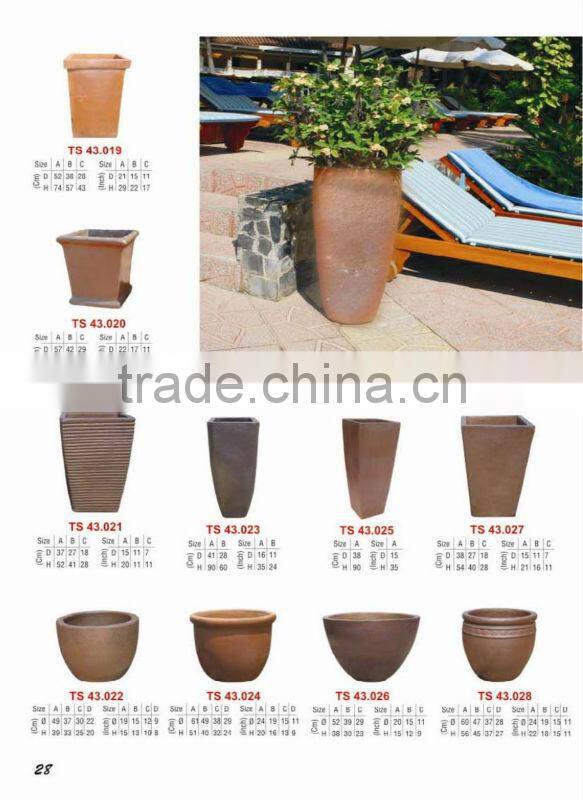 Outdoor Rustic flower pots