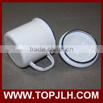 eco-friendly feature sublimation enamel mug images printed