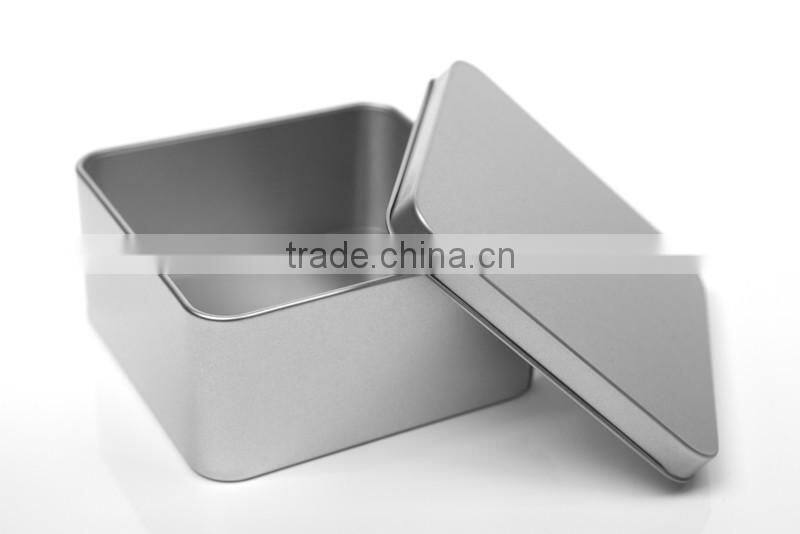 Direct Factory High Quality Cheaper square Tin Box blank