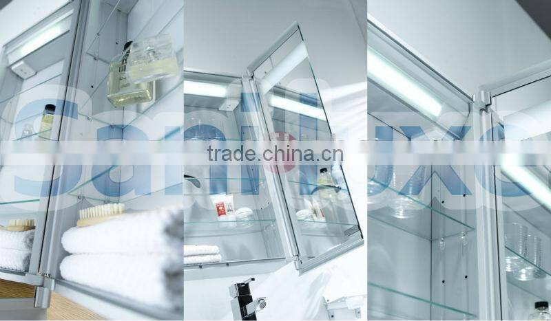 Aluminium bathroom cabinet