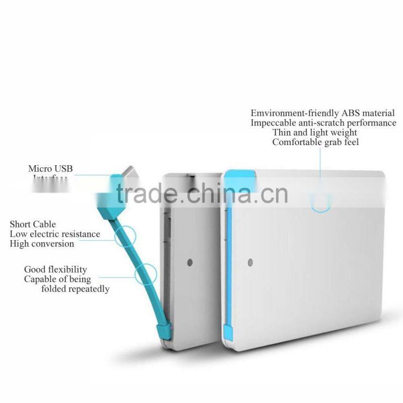 New arrival portable mobile power bank 5200mah for iPhone