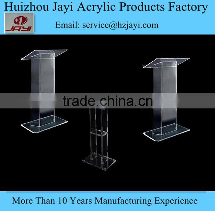 New Transparent acrylic podium pulpit lectern ,Hot Sale Acrylic Podium Pulpit Lectern