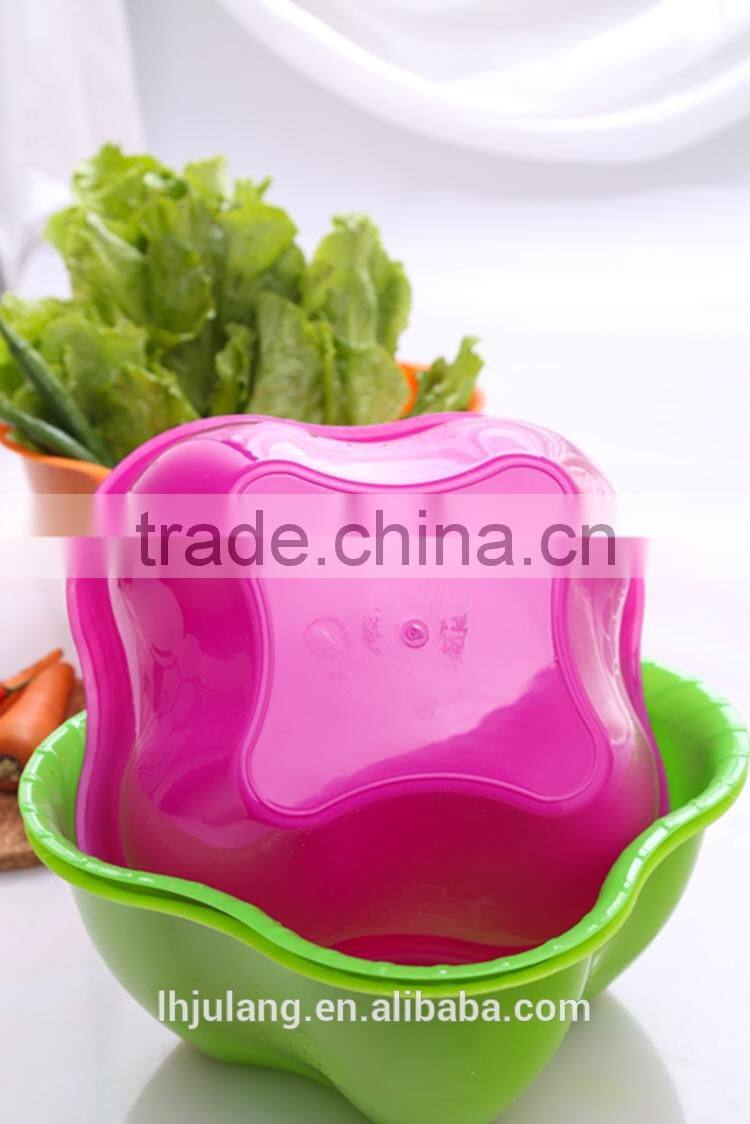 BPA-Free plastic fruit vegetable basket/Kitchen vegetable storage basket