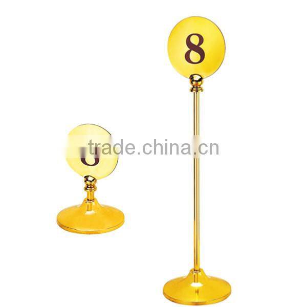 Table Menu Holder & Table Number Stand