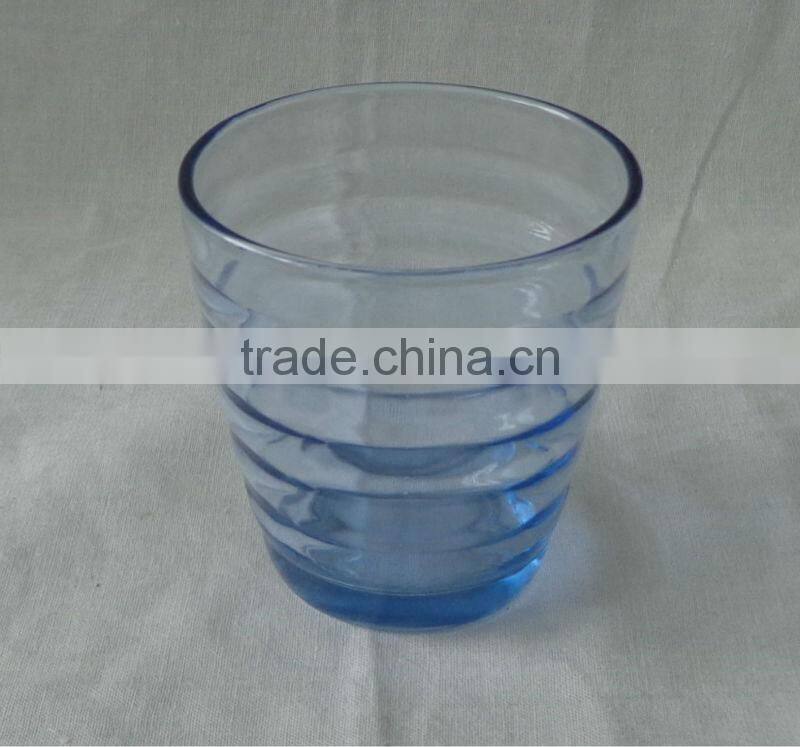 150ML Blue glass drinking cup
