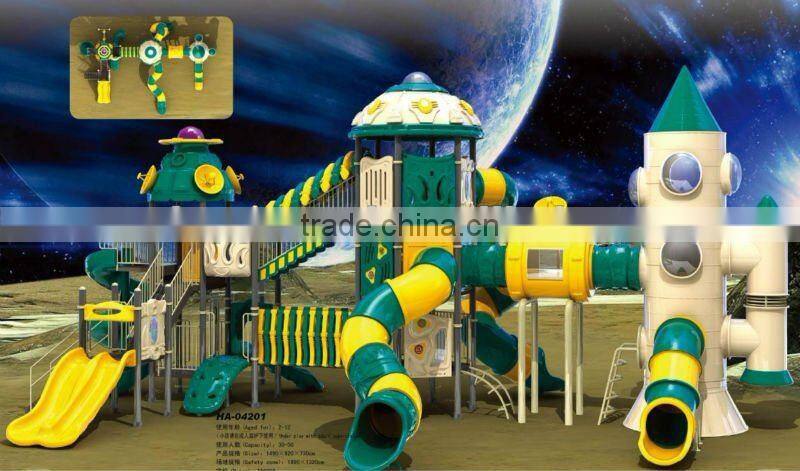 CE CERTIFICATE 2012 NEWEST OUT SPACE OUTDOOR CHILDREN GARDEN PLAY ITEM (HA-04701)