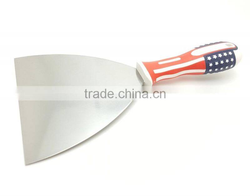 2016 New arrival American flag handle Carbon steel blade putty knife