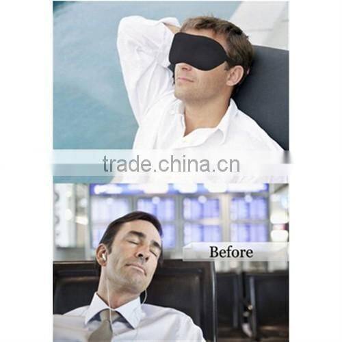 Travel rest 3d eye blindfold soft eye cover protective eyepatch for sleeping