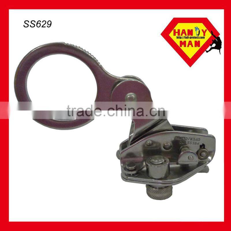 SS629 Rope Grab With 2" Eye and Anti Panic