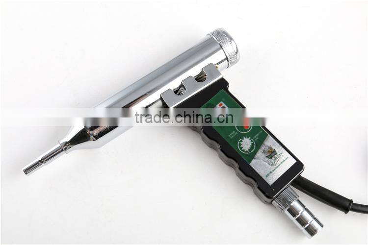 Plastic welding torch of split type