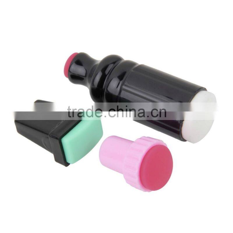 1Set Rectangular Nail Art Stamp Stamping Professional Polish Nail DIY Design Kit Decoration