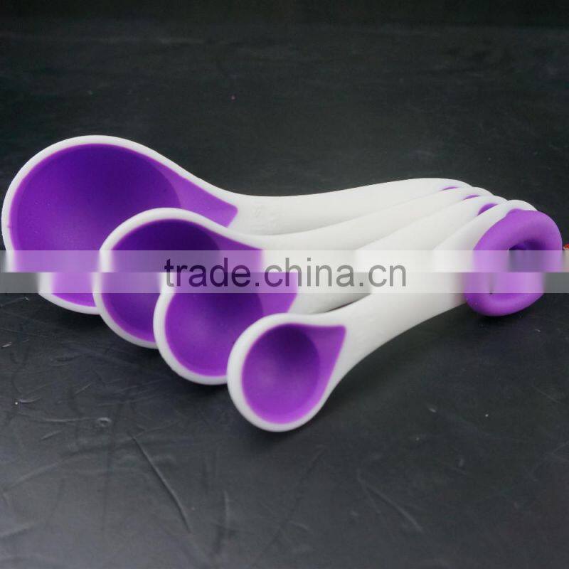 16131 SILICONE MEASURING CUPS SET CUP SPOON KITCHEN TOOL COLLAPSIBLE BAKING COOK