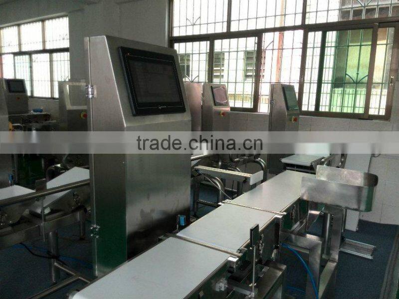 CWM-220 Rehoo auto weight sorting machine food industrial conveyor machine weighing scale checkweigher