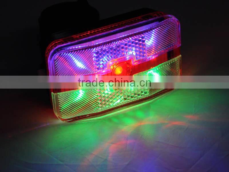 WildWolf YT-M18-8 13LED 3W White Bicycle Rear Light and Bicycle head light,Bike Bicycle Light Kit