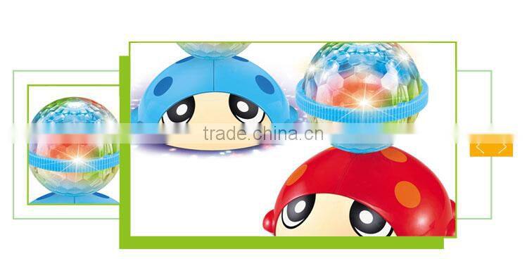 Intelligence cartoon animal plastic battery operated ladybug beetle toy