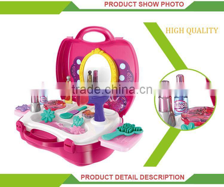 Hot Selling Children Toy Pretend Play Girls Dressing Table
