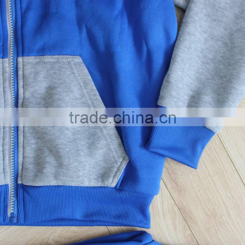 2016 Cheap Colorful Sports Cusotm Boy Tracksuit Direct Factory Fleece Sets For Boys Wholesale Fleece Tracksuits